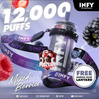Infy 12000 puffs mixed berries
