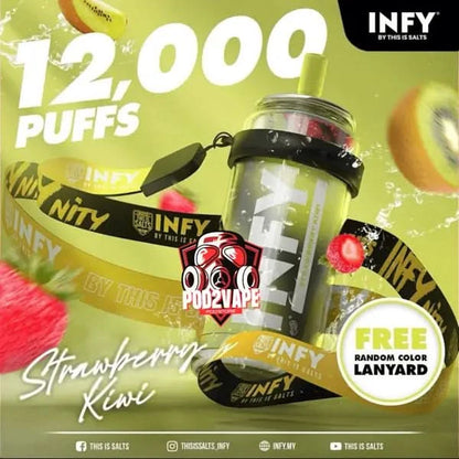 Infy 12000 puffs strawberry kiwi