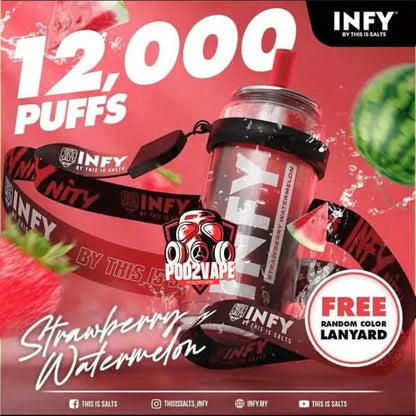 Infy 12000 puffs strawberry watermelon