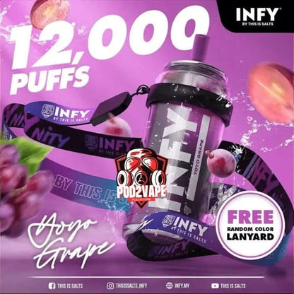 Infy 12000 puffs yoyo grape
