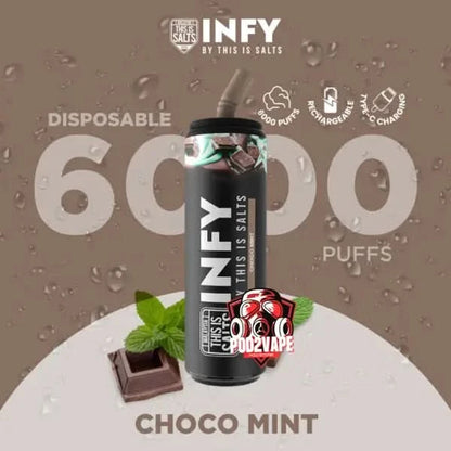 infy 6000 puffs choco mint