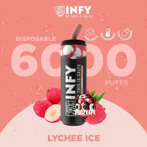 infy 6000 puffs lychee ice