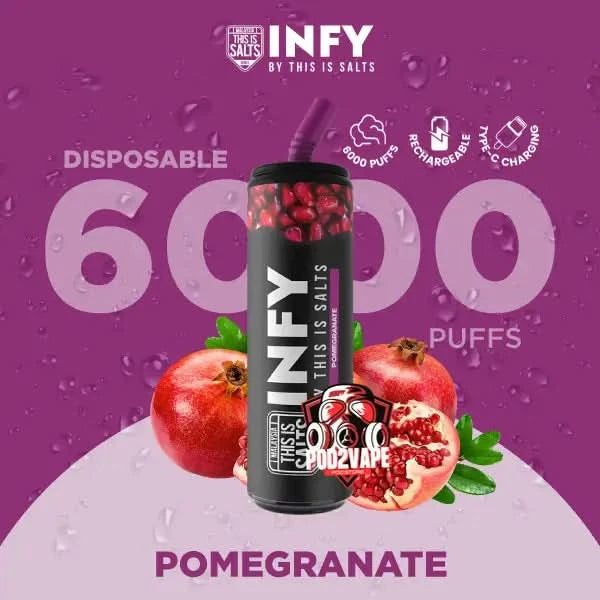 infy 6000 puffs pomegranate
