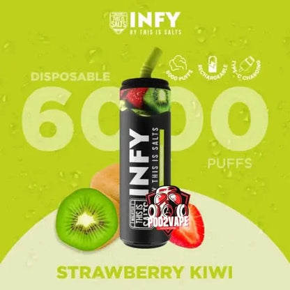 infy 6000 puffs strawberry kiwi