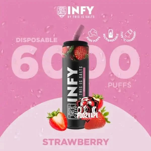 infy 6000 puffs strawberry