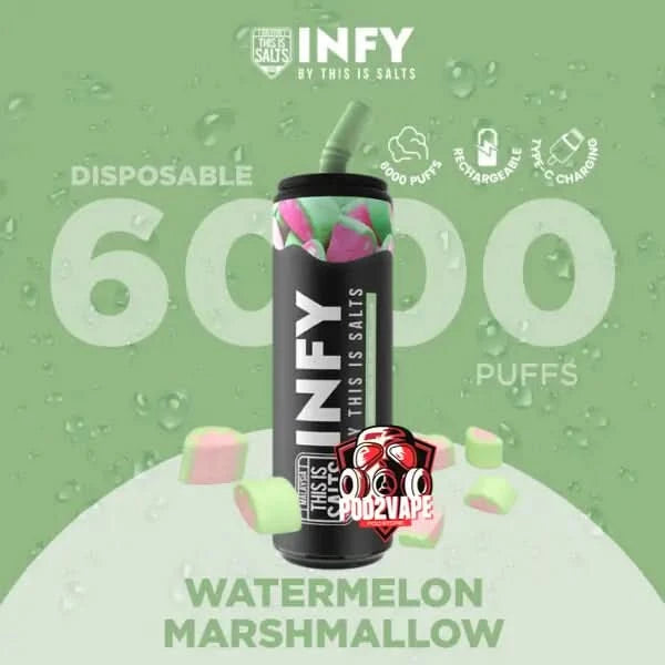 infy 6000 puffs watermelon marshmallow