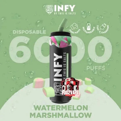 infy 6000 puffs watermelon marshmallow