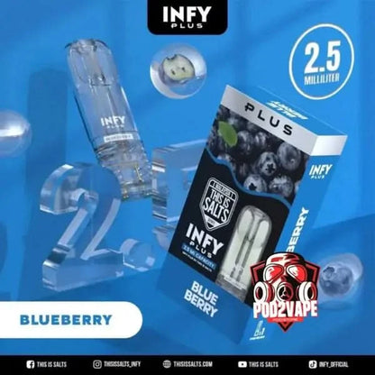 หัวพอต infy plus 2.5ml blueberry