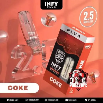 หัวพอต infy plus 2.5ml coke