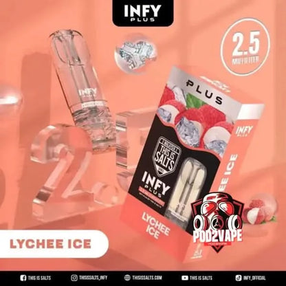 หัวพอต infy plus 2.5ml lychee ice