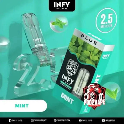 หัวพอต infy plus 2.5ml mint