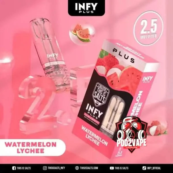 หัวพอต infy plus 2.5ml watermelon lychee