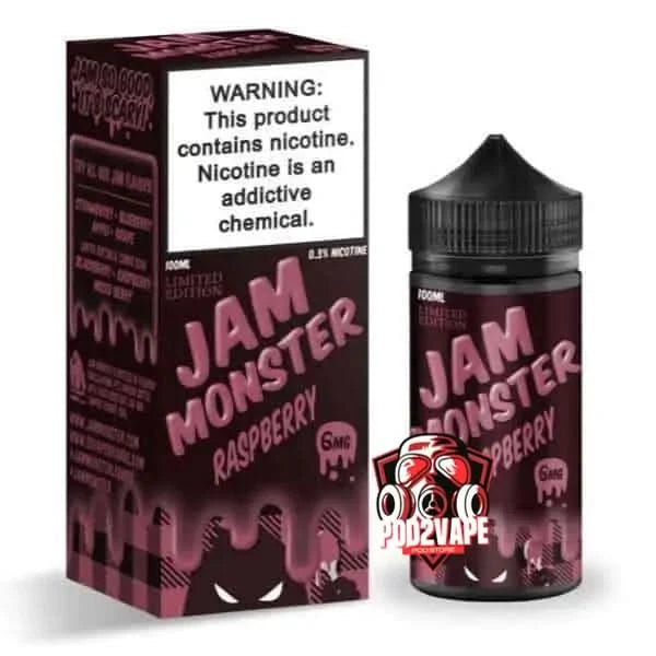 น้ำยา Jam monster freebase raspberry nic6