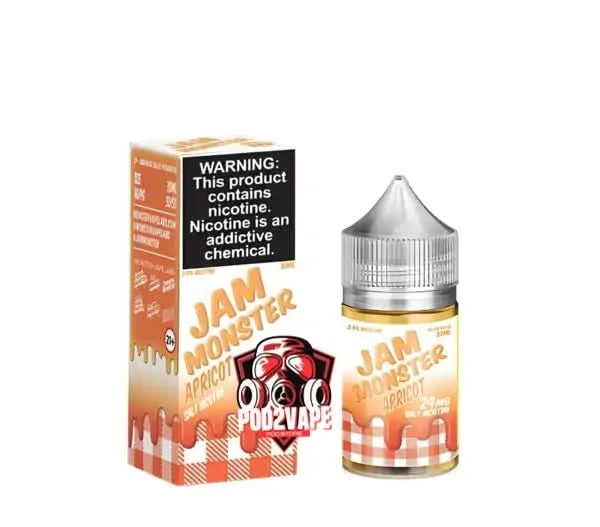 Jam monster salt nic apricot nic48