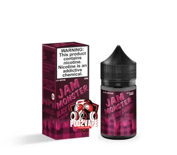 Jam monster salt nic black cherry nic48