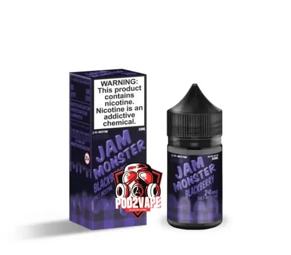 Jam monster salt nic blackberry nic24