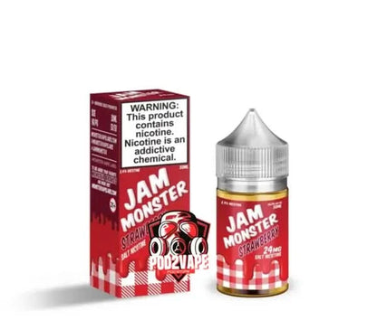 Jam monster salt nic strawberry nic24