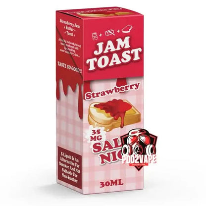 Jam toast salt nic strawberry