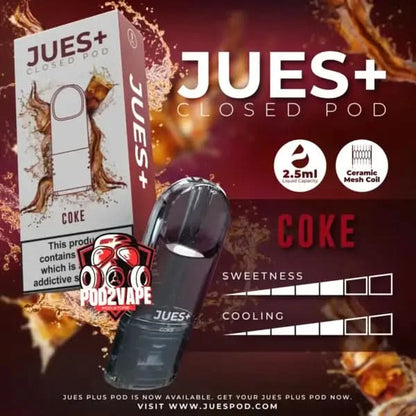 หัวพอต Jues plus 2.5ml coke