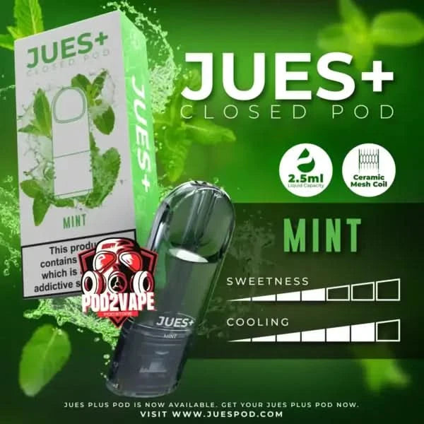 หัวพอต Jues plus 2.5ml mint
