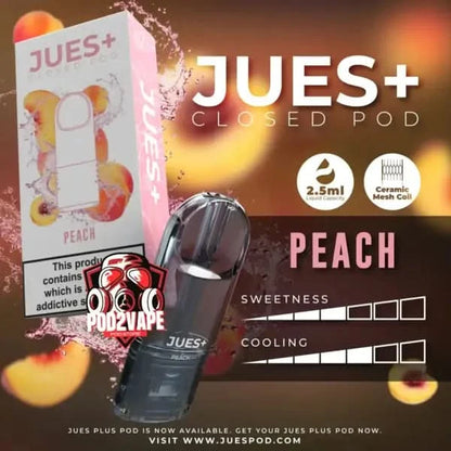 หัวพอต Jues plus 2.5ml peach