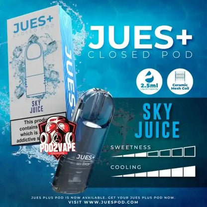 หัวพอต Jues plus 2.5ml sky juice