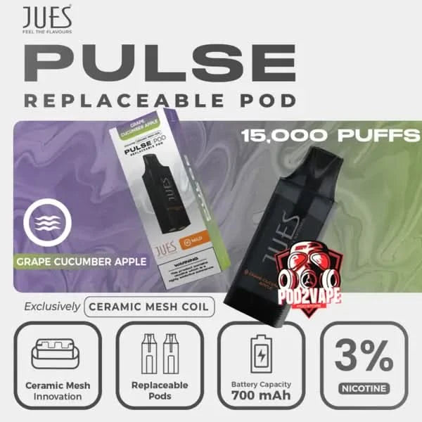 หัวพอต jues pulse 15k grape cucumber apple