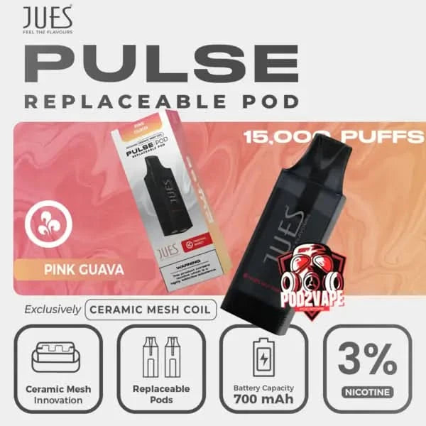 หัวพอต jues pulse 15k pink guava