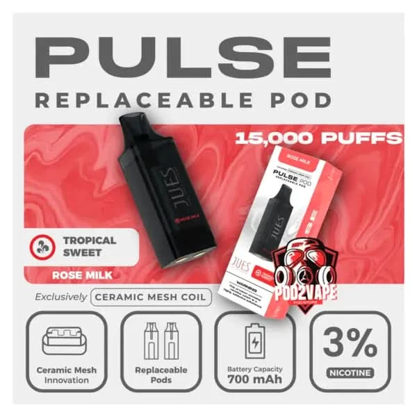 หัวพอต jues pulse 15k rose milk