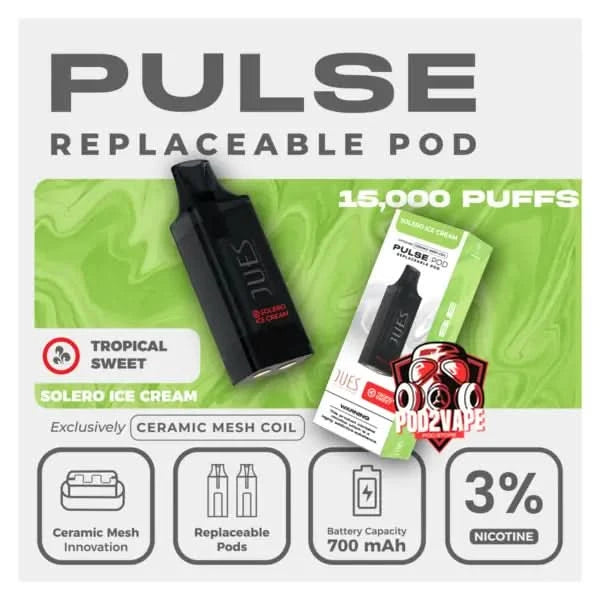 หัวพอต jues pulse 15k solero ice cream