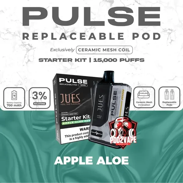 Jues pulse 15k starter kit apple aloe