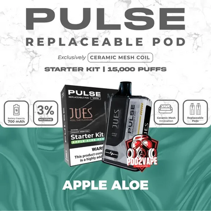 Jues pulse 15k starter kit apple aloe