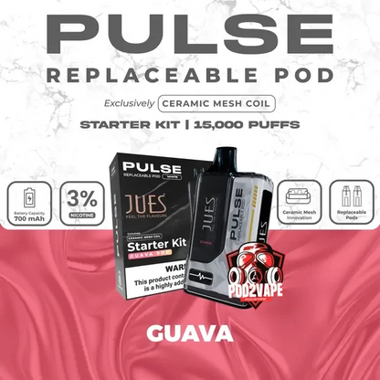Jues pulse 15k starter kit guava