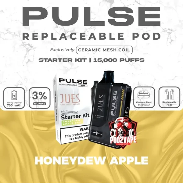 Jues pulse 15k starter kit honeydew apple