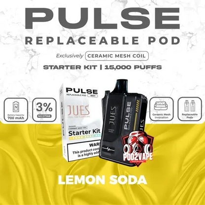 Jues pulse 15k starter kit lemon soda