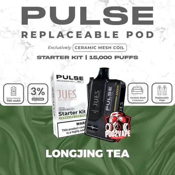 Jues pulse 15k starter kit longjing tea