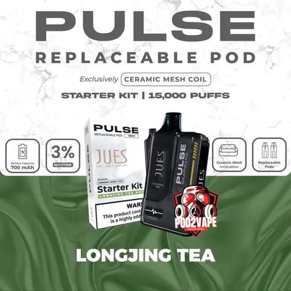 Jues pulse 15k starter kit longjing tea