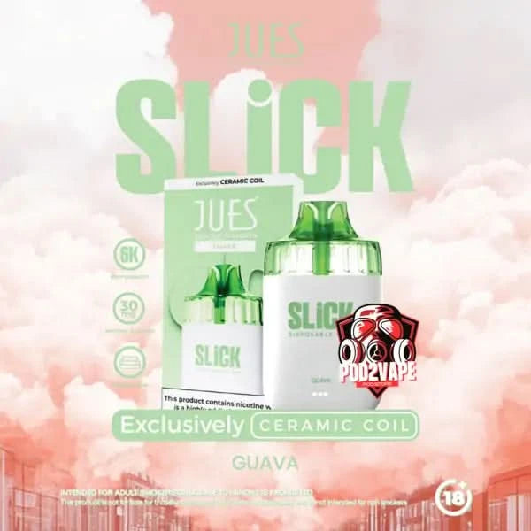 Jues slick 6000 puffs guava