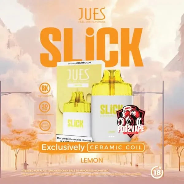 Jues slick 6000 puffs lemon