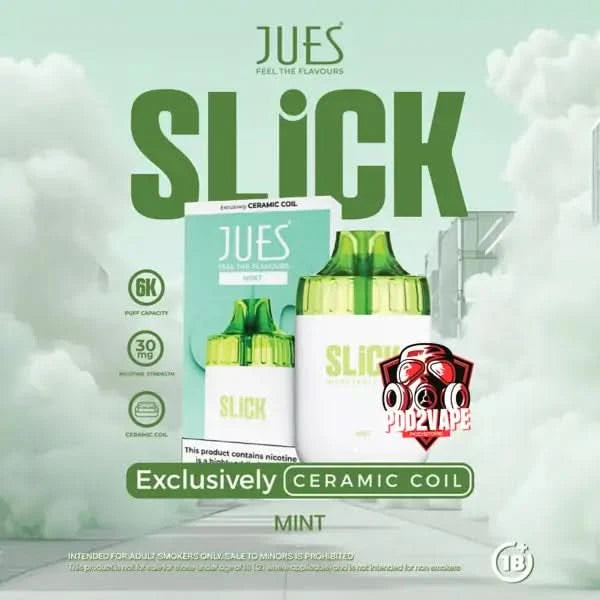 Jues slick 6000 puffs mint