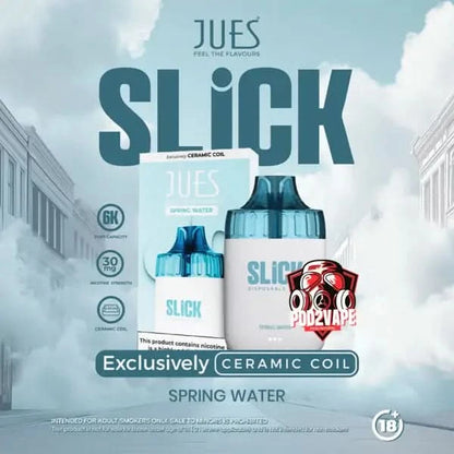 Jues slick 6000 puffs spring water