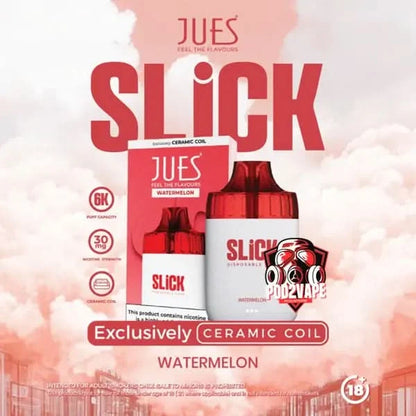 Jues slick 6000 puffs watermelon