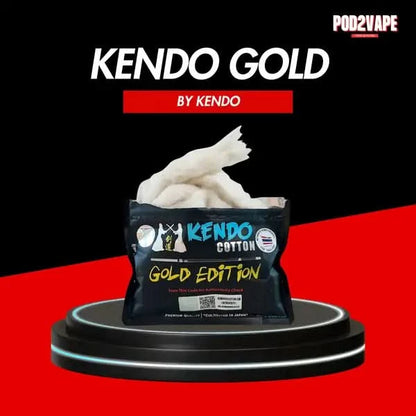 Kendo gold cotton สำลีบุหรี่ไฟฟ้า ระดับพรีเมี่ยม