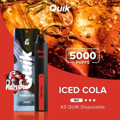 Ks quik 5000 puffs iced cola