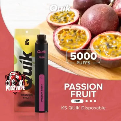 Ks quik 5000 puffs passion fruit