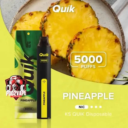 Ks quik 5000 puffs pineapple