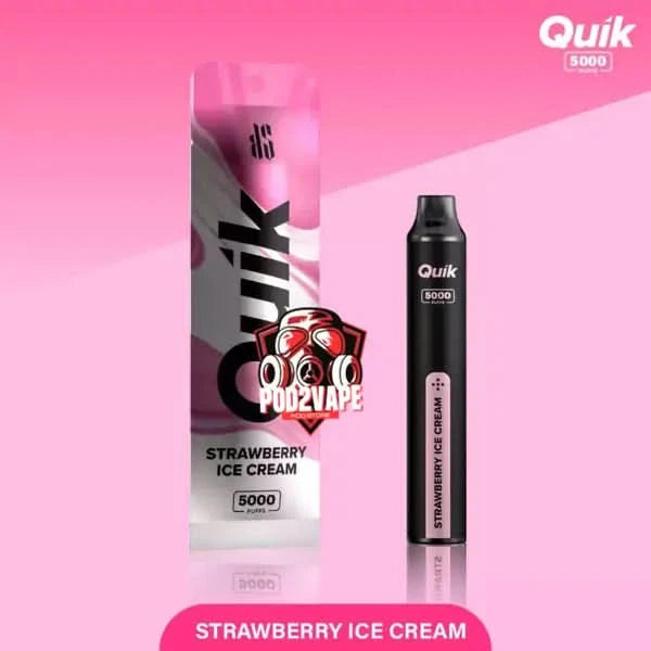 Ks quik 5000 puffs strawberry ice cream