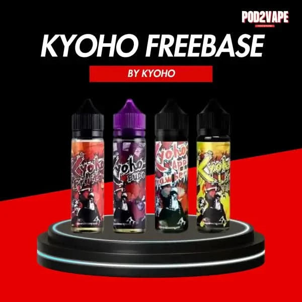 น้ำยาฟรีเบส Kyoho dubo freebase 60ml มี 4 รสชาติ จากร้าน Pod2vape