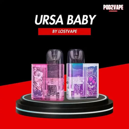 Lost vape ursa baby kit พอตไฟฟ้าขนาดเล็ก ฟีลสูบรีดกลิ่นชัดมาก