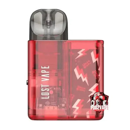 Lost vape ursa baby kit red clear